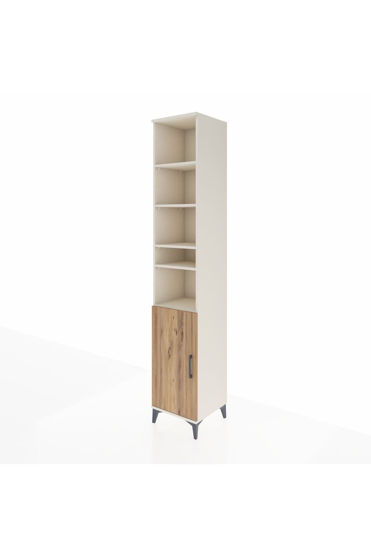 Hyperion Dolap 7 Raflı Tek Kapaklı 44x44x243 Aytaşı-Çam