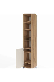Hyperion Dolap 7 Raflı Tek Kapaklı 44x44x243 Çam-Aytaşı