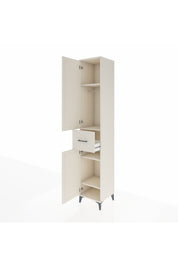 Hyperion Dolap 4 Raflı Tek Çekmeceli Tek Askılı 44x44x243 Aytaşı-Aytaşı