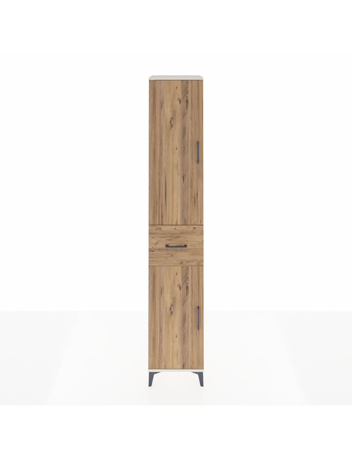 Hyperion Dolap 4 Raflı Tek Çekmeceli Tek Askılı 44x44x243 Aytaşı-Çam