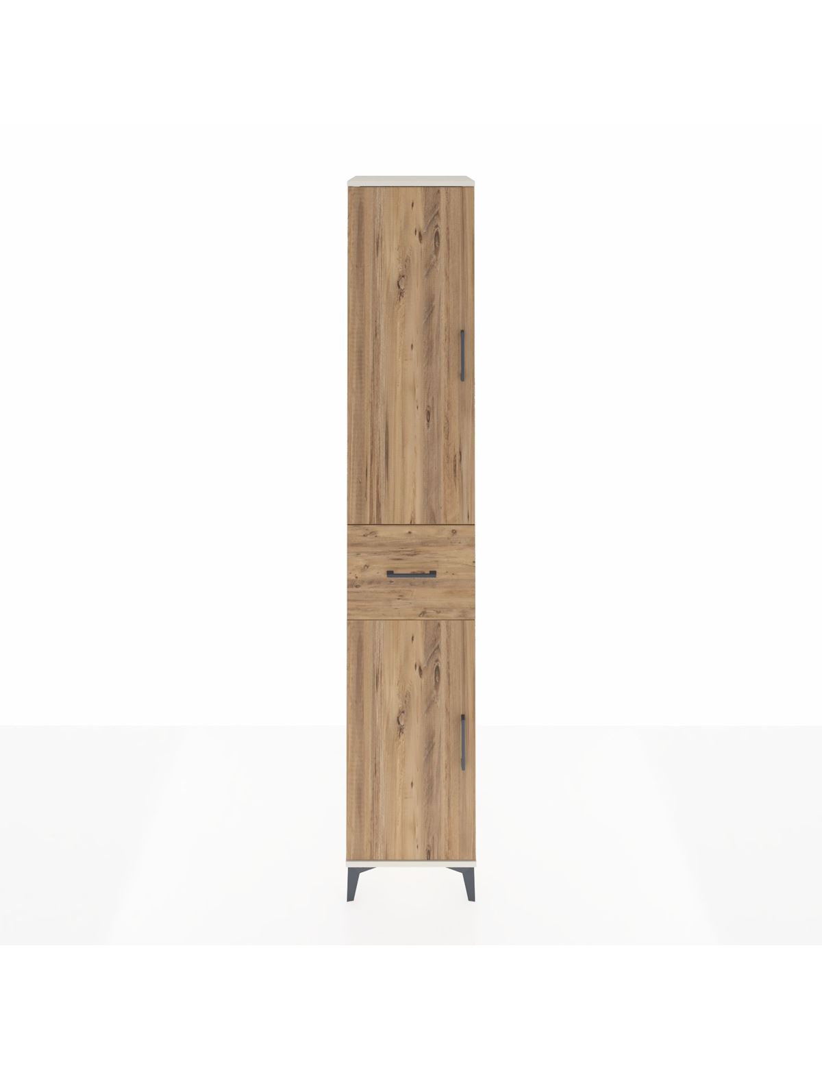 Hyperion Dolap 6 Raflı Tek Çekmeceli 2 Kapaklı 44x44x243 Aytaşı-Çam