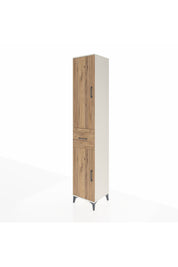 Hyperion Dolap 6 Raflı Tek Çekmeceli 2 Kapaklı 44x44x243 Aytaşı-Çam