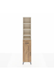 Hyperion Dolap 6 Raflı Tek Çekmeceli Tek Kapaklı 44x44x243 Aytaşı-Çam