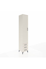 Hyperion Dolap 5 Raflı 3 Çekmeceli Tek Kapaklı 44x44x243 Aytaşı-Aytaşı