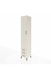 Hyperion Dolap 5 Raflı 3 Çekmeceli Tek Kapaklı 44x44x243 Aytaşı-Aytaşı