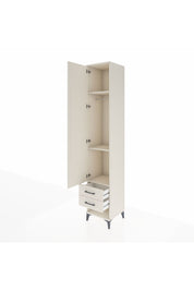 Hyperion Dolap 3 Raflı 2 Çekmeceli Tek Askılı 44x44x243 Aytaşı-Aytaşı