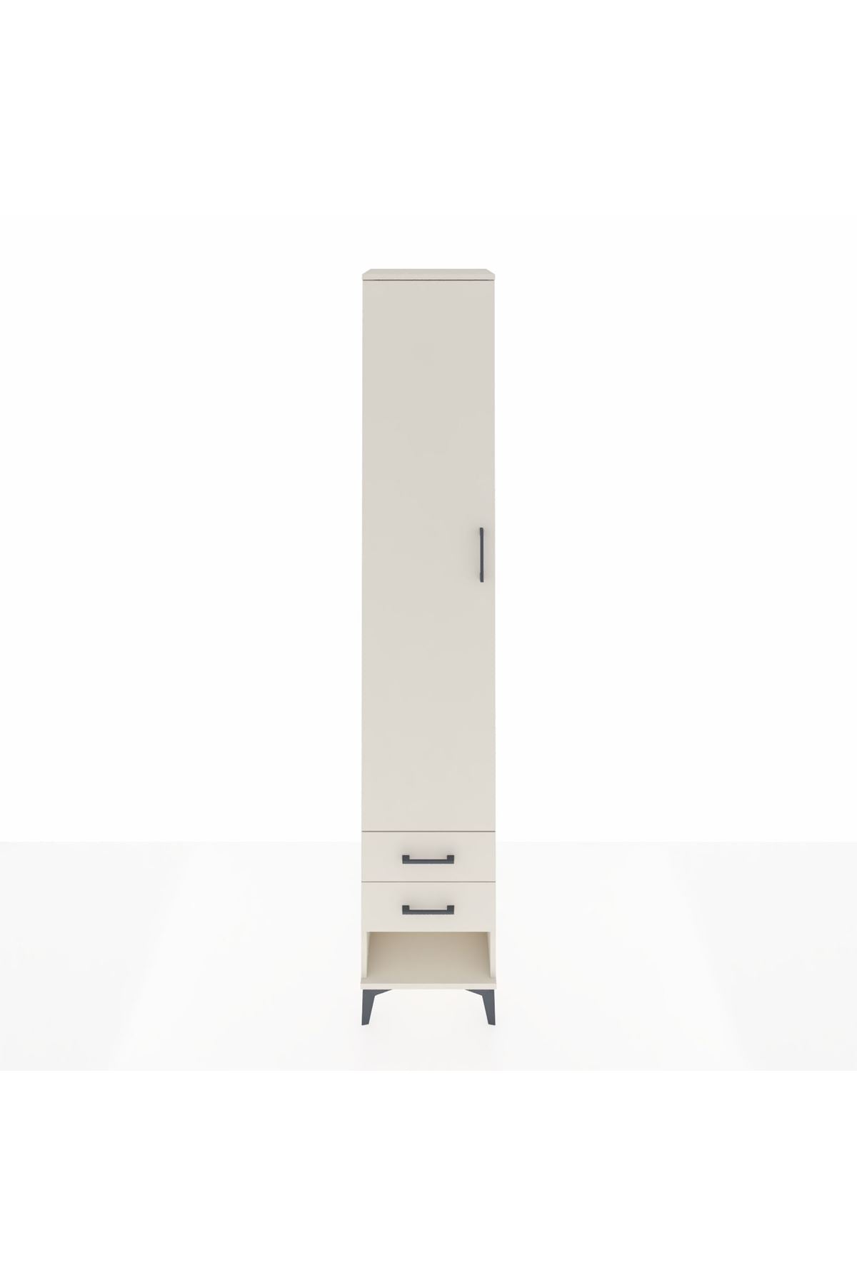 Hyperion Dolap 5 Raflı 2 Çekmeceli Tek Kapaklı 44x44x243 Aytaşı-Aytaşı