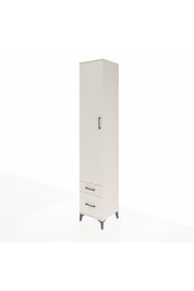 Hyperion Dolap 3 Raflı 2 Çekmeceli Tek Askılı 44x44x243 Aytaşı-Aytaşı