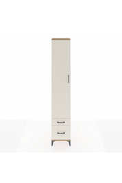 Hyperion Dolap 3 Raflı 2 Çekmeceli Tek Askılı 44x44x243 Çam-Aytaşı