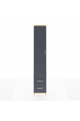 Hyperion Dolap 3 Raflı 2 Çekmeceli Tek Askılı 44x44x243