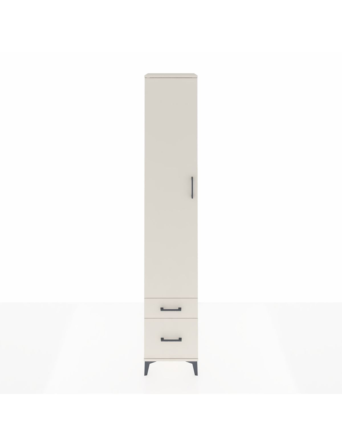 Hyperion Dolap 5 Raflı 2 Çekmeceli Tek Kapaklı 44x44x243 Aytaşı-Aytaşı