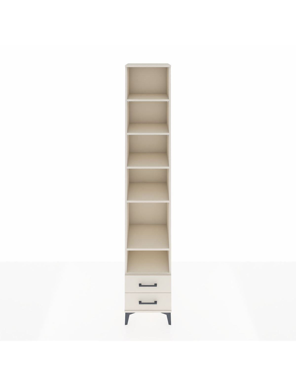 Hyperion Dolap 6 Raflı 2 Çekmeceli 44x44x243 Aytaşı-Aytaşı