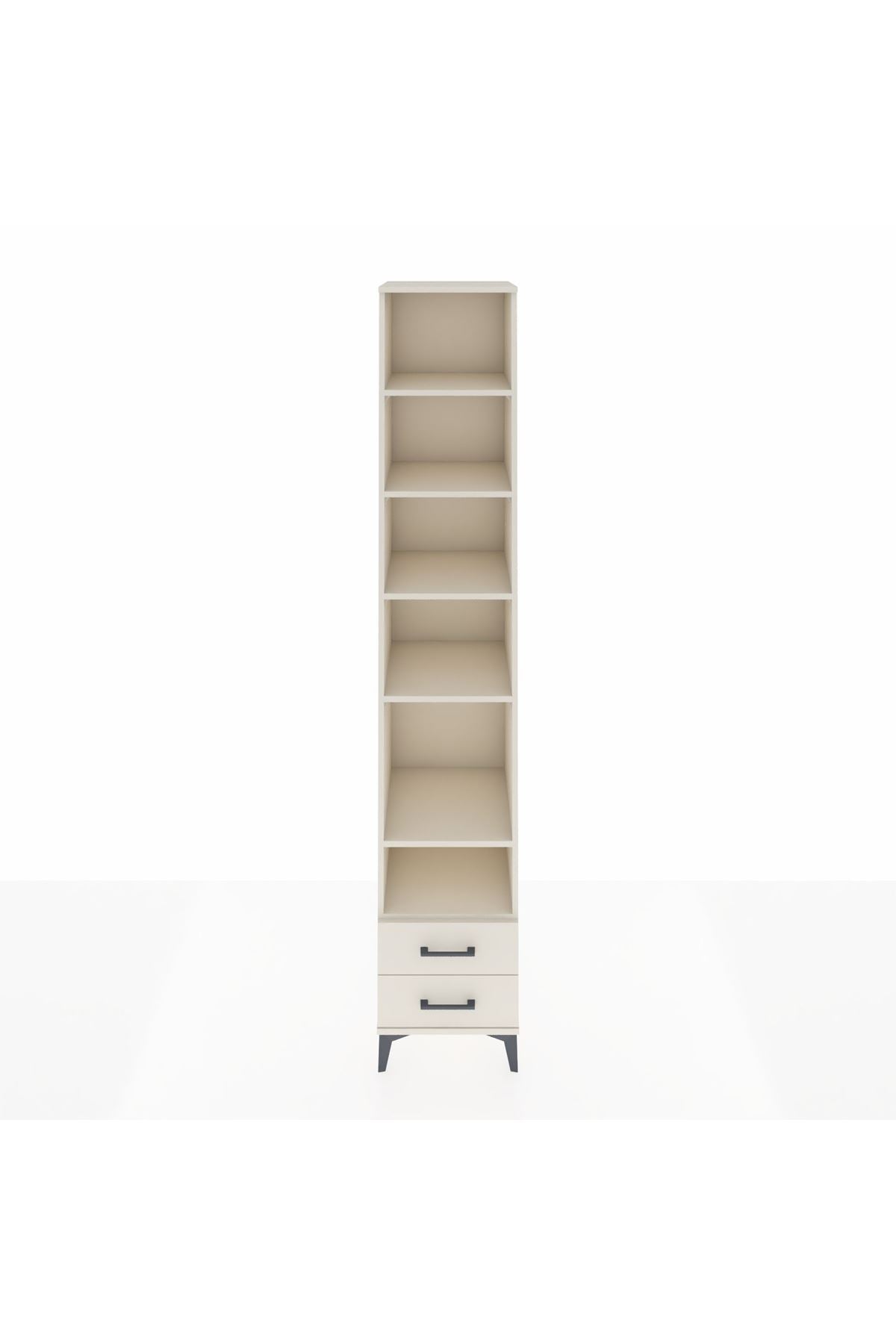 Hyperion Dolap 6 Raflı 2 Çekmeceli 44x44x243 Aytaşı-Aytaşı