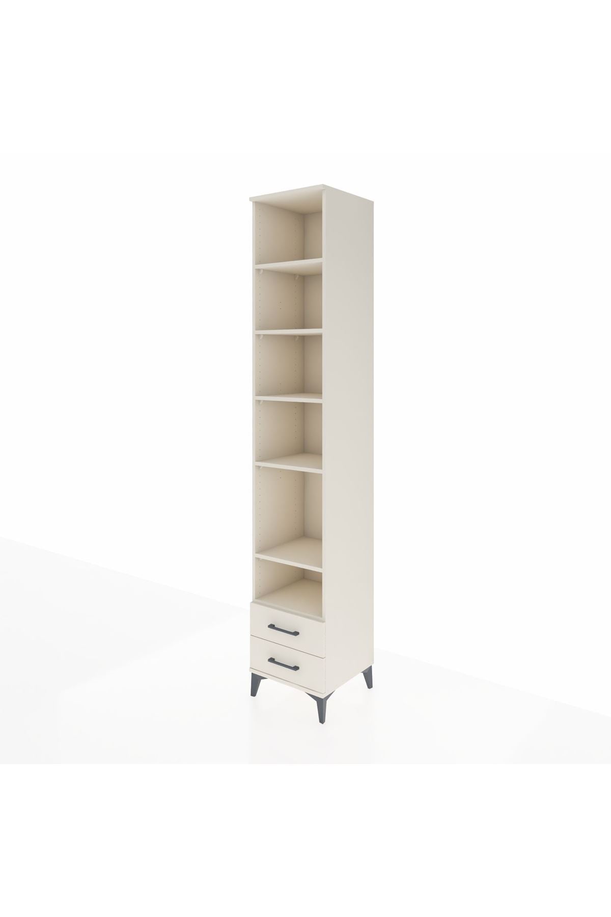 Hyperion Dolap 6 Raflı 2 Çekmeceli 44x44x243 Aytaşı-Aytaşı