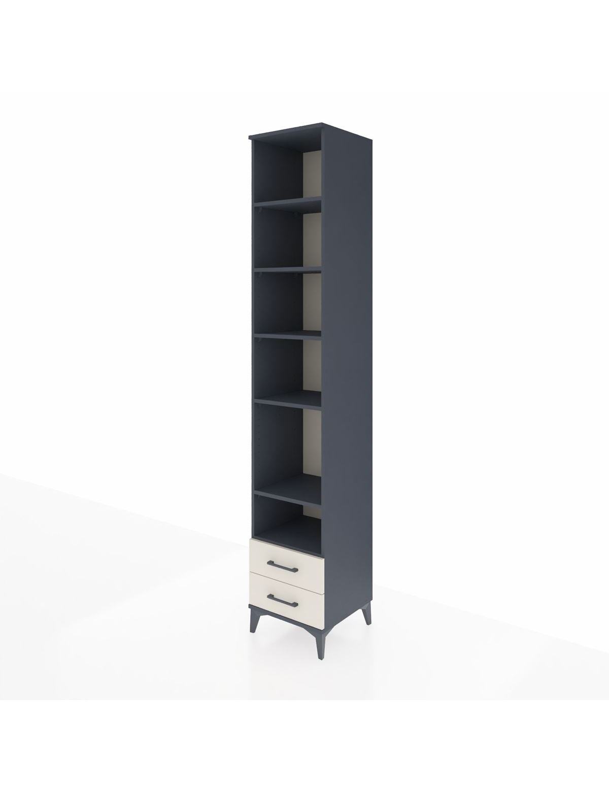 Hyperion Dolap 6 Raflı 2 Çekmeceli 44x44x243 - S64M039V4B