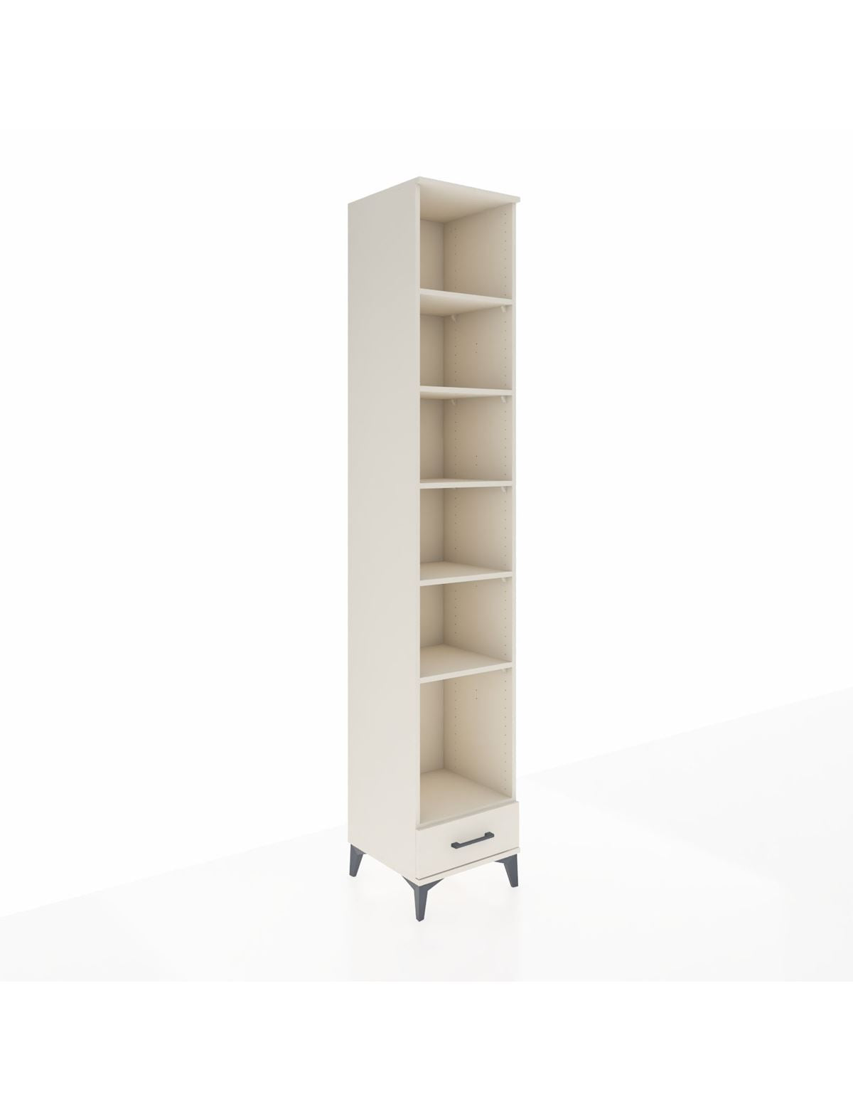 Hyperion Dolap 6 Raflı Tek Çekmeceli 44x44x243 Aytaşı-Aytaşı