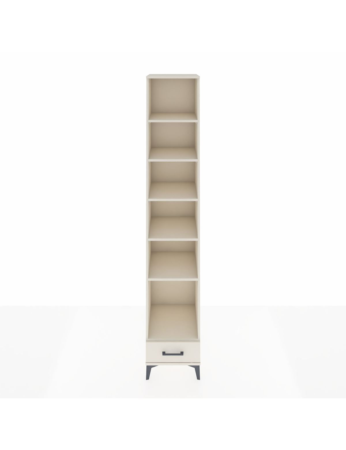 Hyperion Dolap 6 Raflı Tek Çekmeceli 44x44x243 Aytaşı-Aytaşı