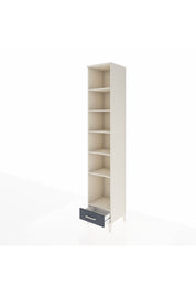 Hyperion Dolap 6 Raflı Tek Çekmeceli 44x44x243 Aytaşı-Antrasit