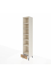 Hyperion Dolap 6 Raflı Tek Çekmeceli 44x44x243 Aytaşı-Çam