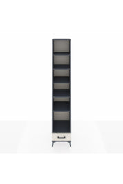 Hyperion Dolap 6 Raflı Tek Çekmeceli 44x44x243 Antrasit-Aytaşı