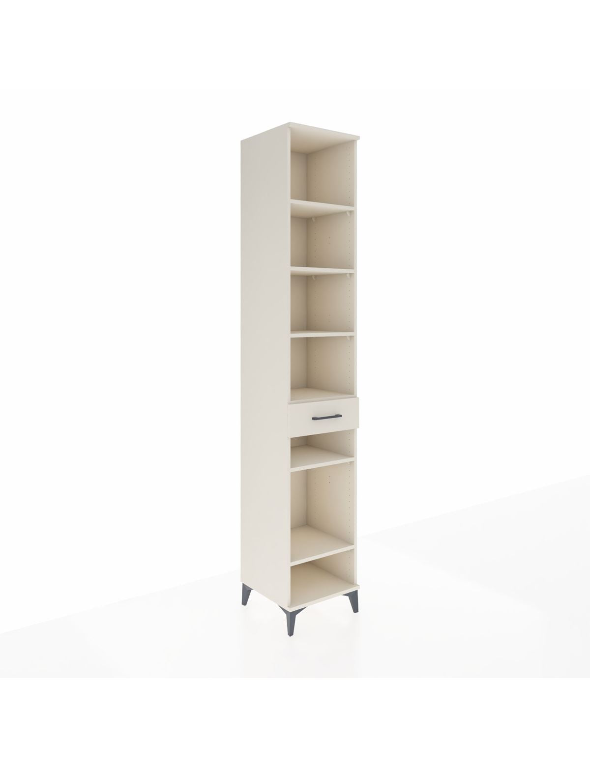 Hyperion Dolap 6 Raflı Tek Çekmeceli 44x44x243 Aytaşı-Aytaşı