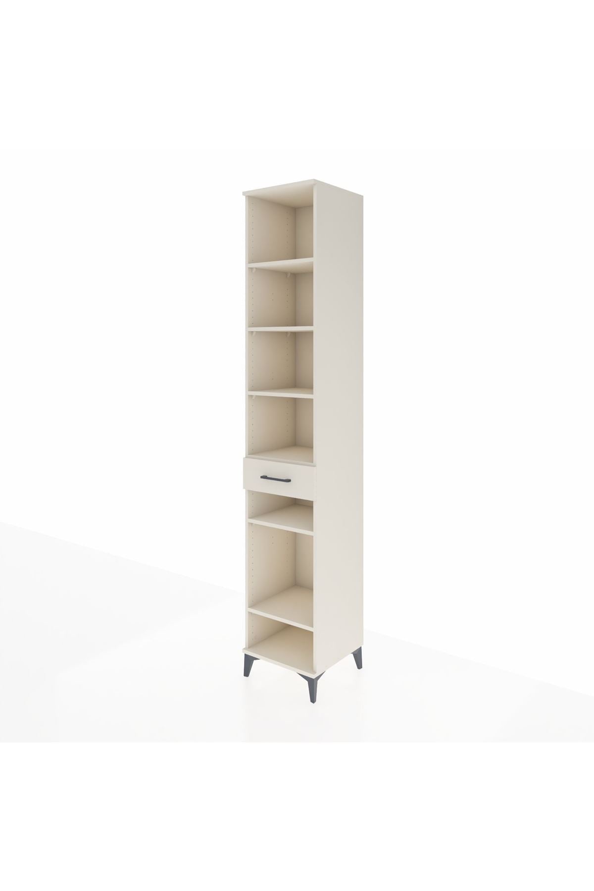 Hyperion Dolap 6 Raflı Tek Çekmeceli 44x44x243 Aytaşı-Aytaşı