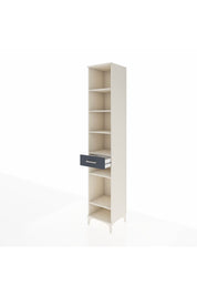 Hyperion Dolap 6 Raflı Tek Çekmeceli 44x44x243 Aytaşı-Antrasit