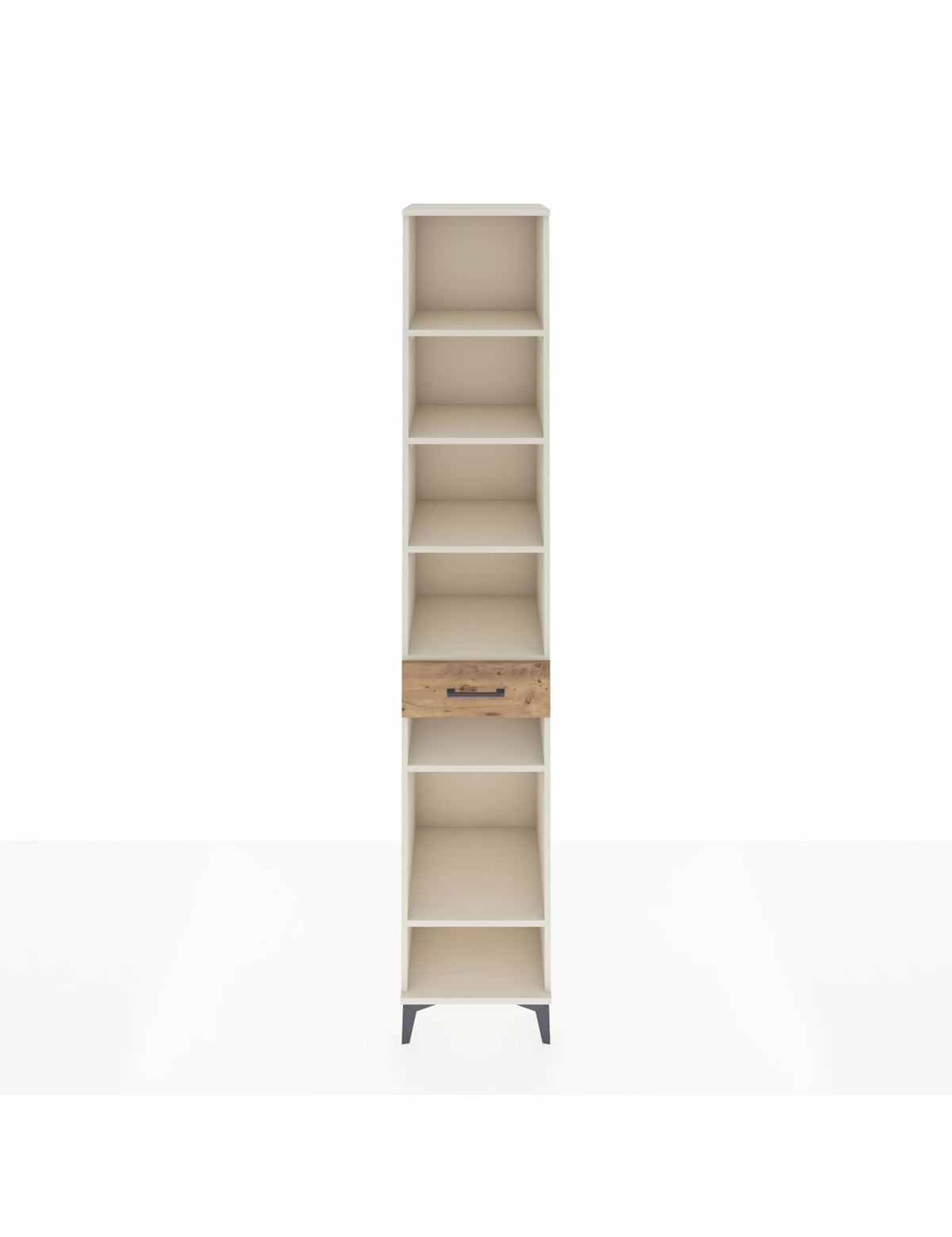 Hyperion Dolap 6 Raflı Tek Çekmeceli 44x44x243 Aytaşı-Çam