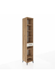 Hyperion Dolap 6 Raflı Tek Çekmeceli 44x44x243 Çam-Aytaşı