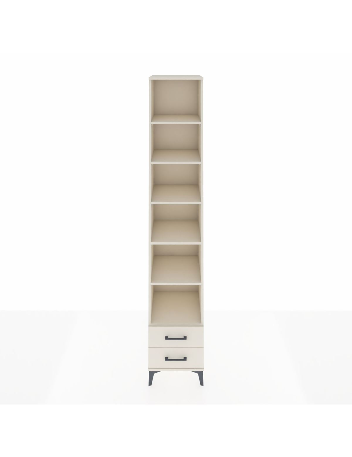 Hyperion Dolap 6 Raflı 2 Çekmeceli 44x44x243 Aytaşı-Aytaşı