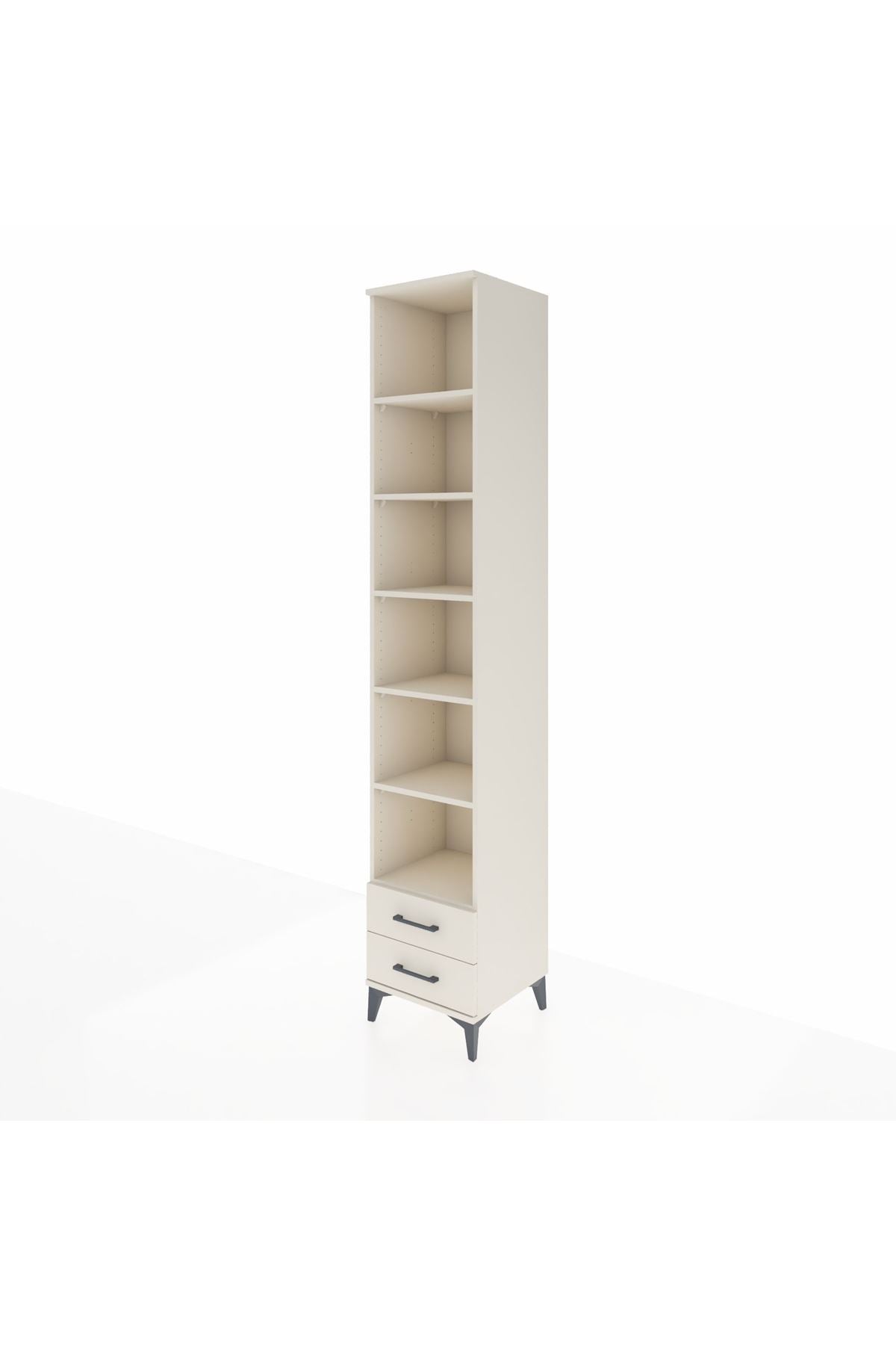 Hyperion Dolap 6 Raflı 2 Çekmeceli 44x44x243 Aytaşı-Aytaşı