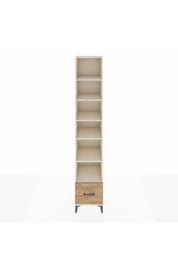 Hyperion Dolap 6 Raflı Tek Çekmeceli 44x44x243 Aytaşı-Çam