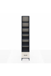 Hyperion Dolap 6 Raflı Tek Çekmeceli 44x44x243 Antrasit-Aytaşı