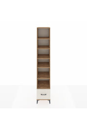 Hyperion Dolap 6 Raflı Tek Çekmeceli 44x44x243 Çam-Aytaşı