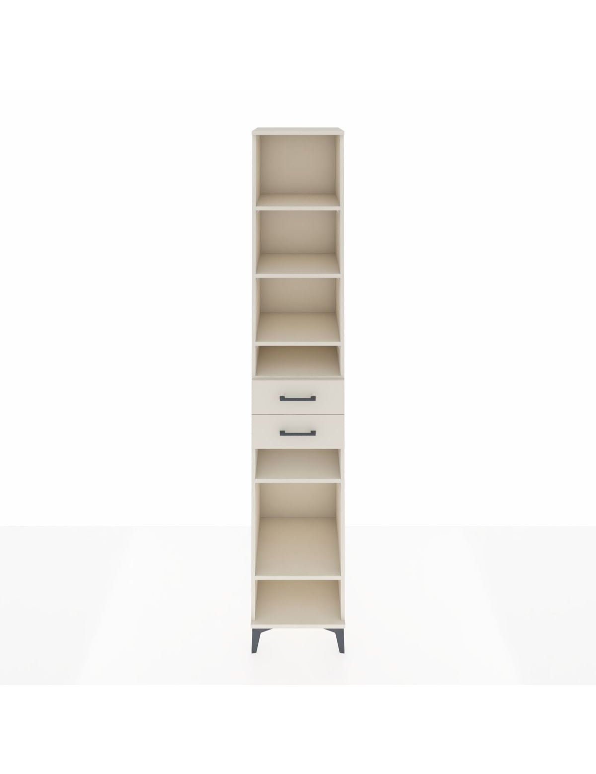 Hyperion Dolap 6 Raflı 2 Çekmeceli 44x44x243 Aytaşı-Aytaşı