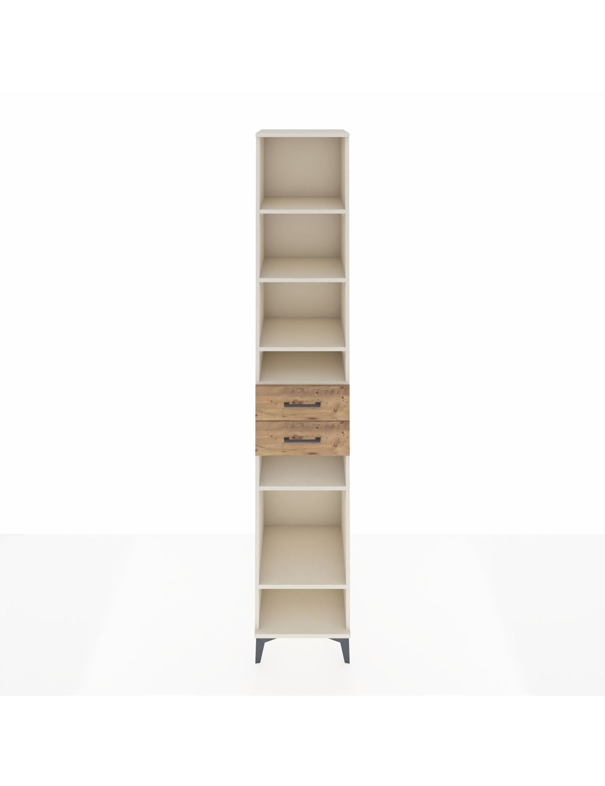 Hyperion Dolap 6 Raflı 2 Çekmeceli 44x44x243 Aytaşı-Çam