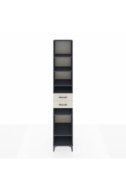 Hyperion Dolap 6 Raflı 2 Çekmeceli 44x44x243 Antrasit-Aytaşı