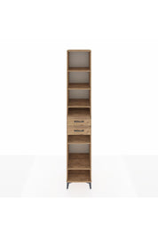 Hyperion Dolap 6 Raflı 2 Çekmeceli 44x44x243 Çam-Çam