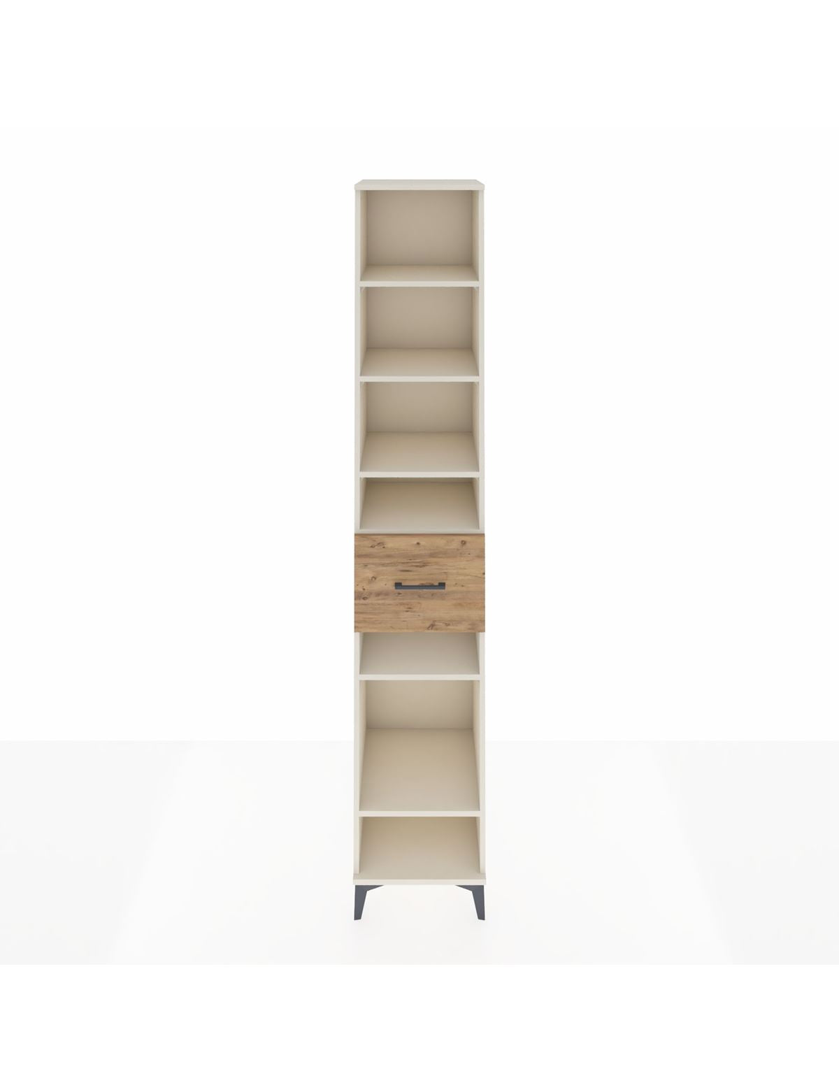 Hyperion Dolap 6 Raflı Tek Çekmeceli 44x44x243 Aytaşı-Çam