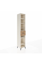 Hyperion Dolap 6 Raflı Tek Çekmeceli 44x44x243 Aytaşı-Çam