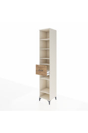Hyperion Dolap 6 Raflı Tek Çekmeceli 44x44x243 Aytaşı-Çam