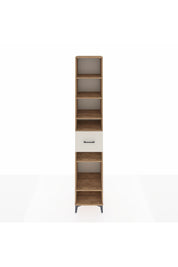 Hyperion Dolap 6 Raflı Tek Çekmeceli 44x44x243 Çam-Aytaşı