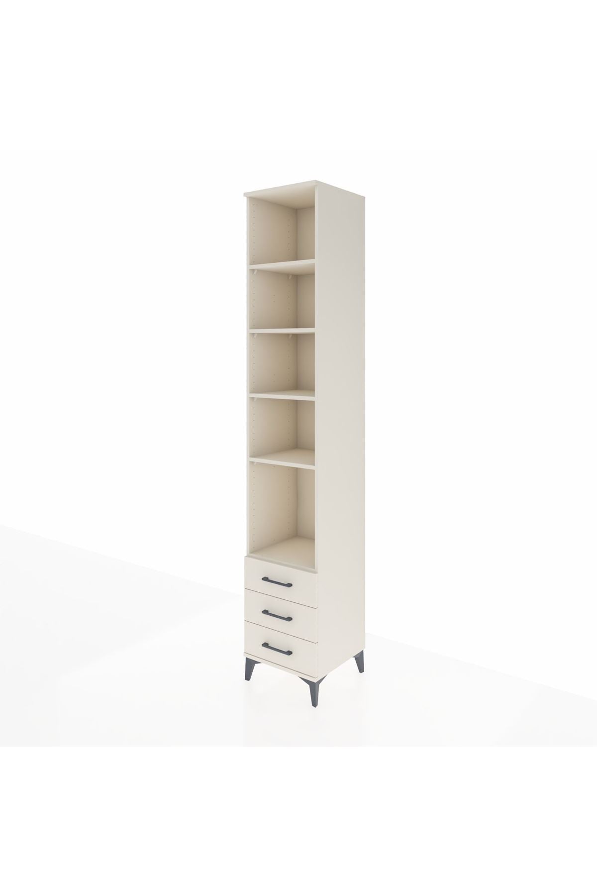 Hyperion Dolap 5 Raflı 3 Çekmeceli 44x44x243 Aytaşı-Aytaşı