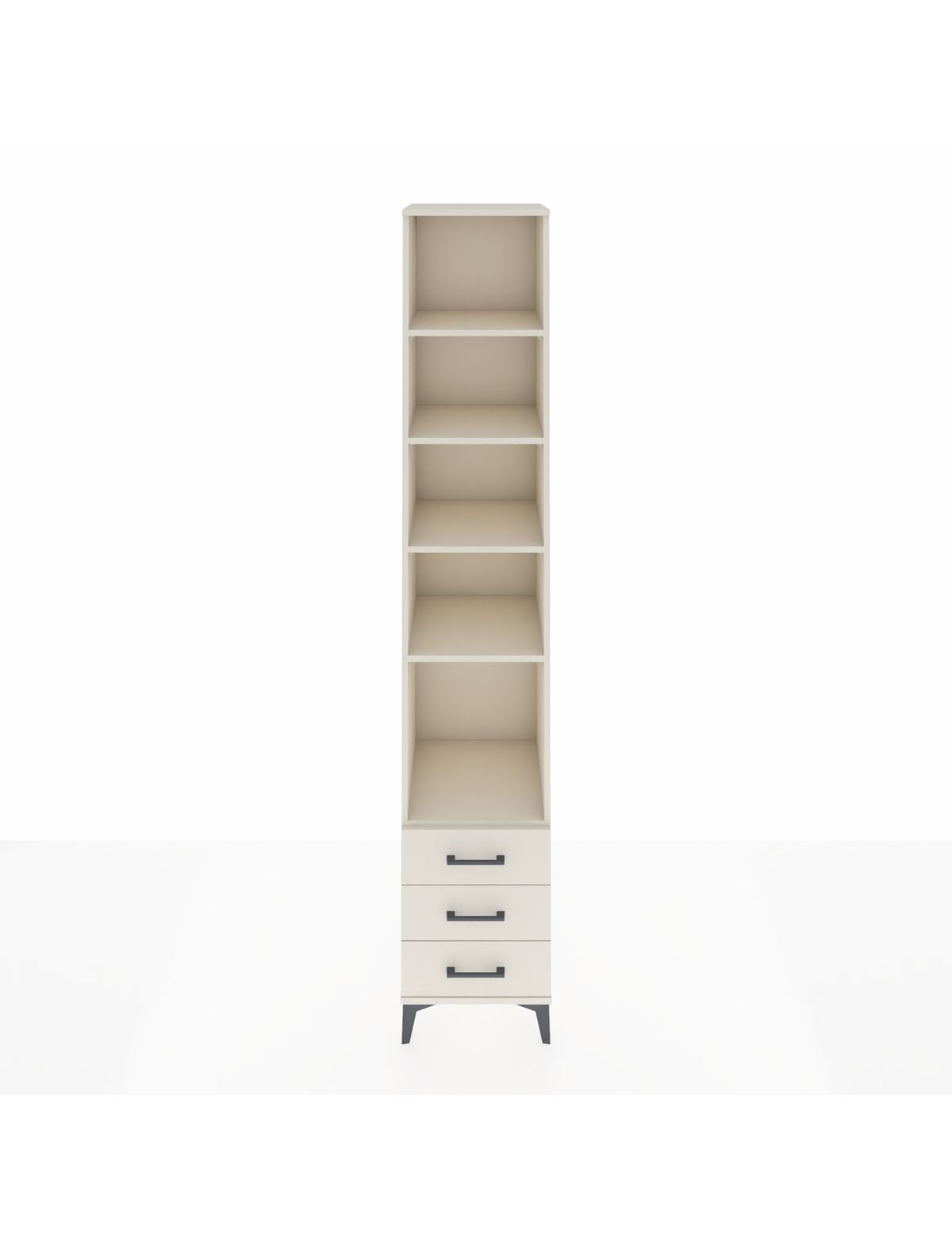 Hyperion Dolap 5 Raflı 3 Çekmeceli 44x44x243 Aytaşı-Aytaşı