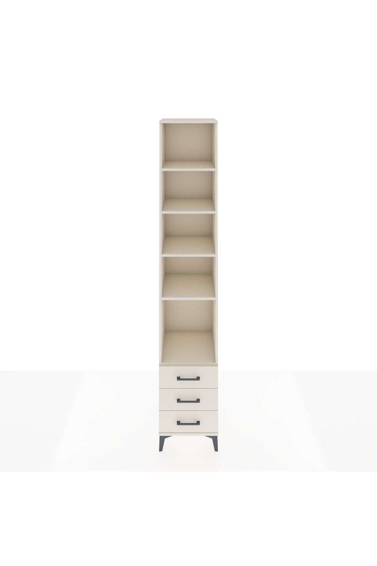 Hyperion Dolap 5 Raflı 3 Çekmeceli 44x44x243 Aytaşı-Aytaşı