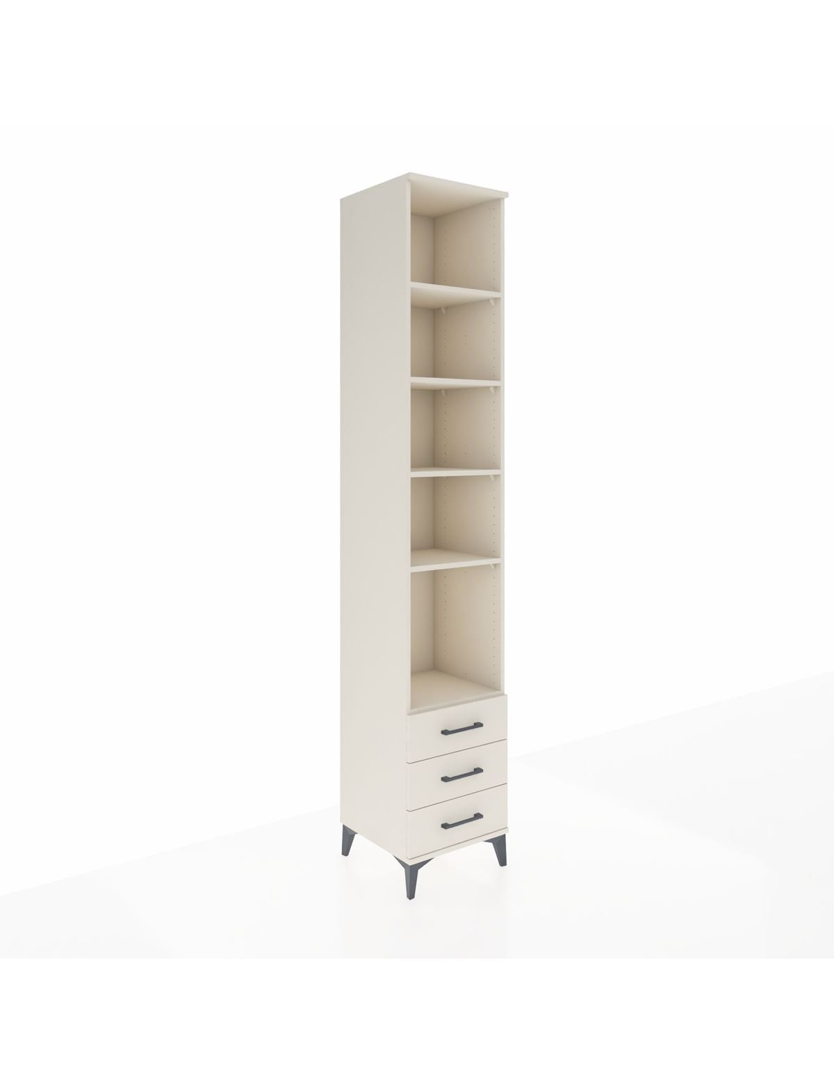 Hyperion Dolap 5 Raflı 3 Çekmeceli 44x44x243 Aytaşı-Aytaşı