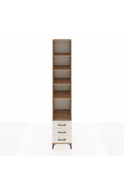 Hyperion Dolap 5 Raflı 3 Çekmeceli 44x44x243 Çam-Aytaşı