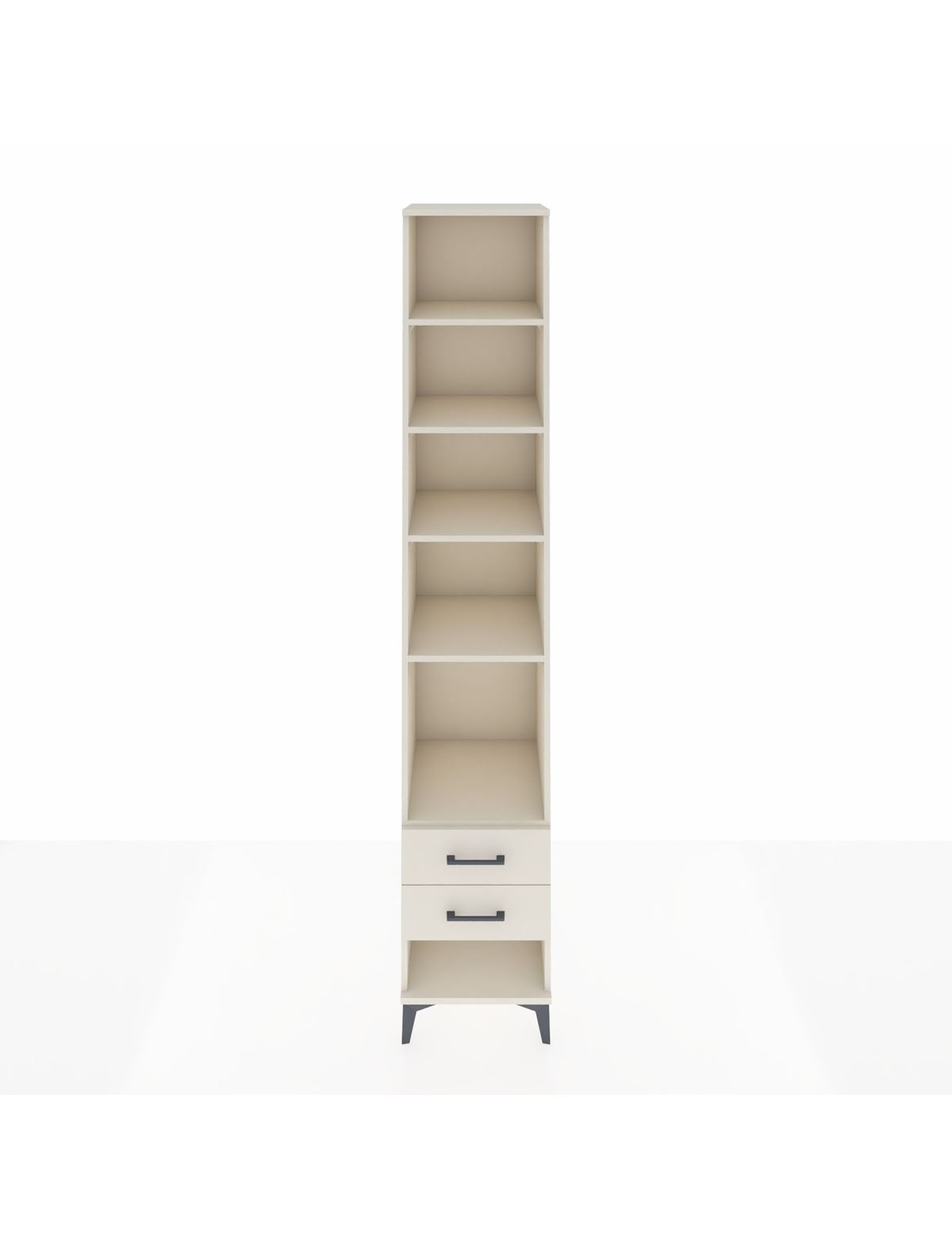 Hyperion Dolap 5 Raflı 2 Çekmeceli 44x44x243 Aytaşı-Aytaşı