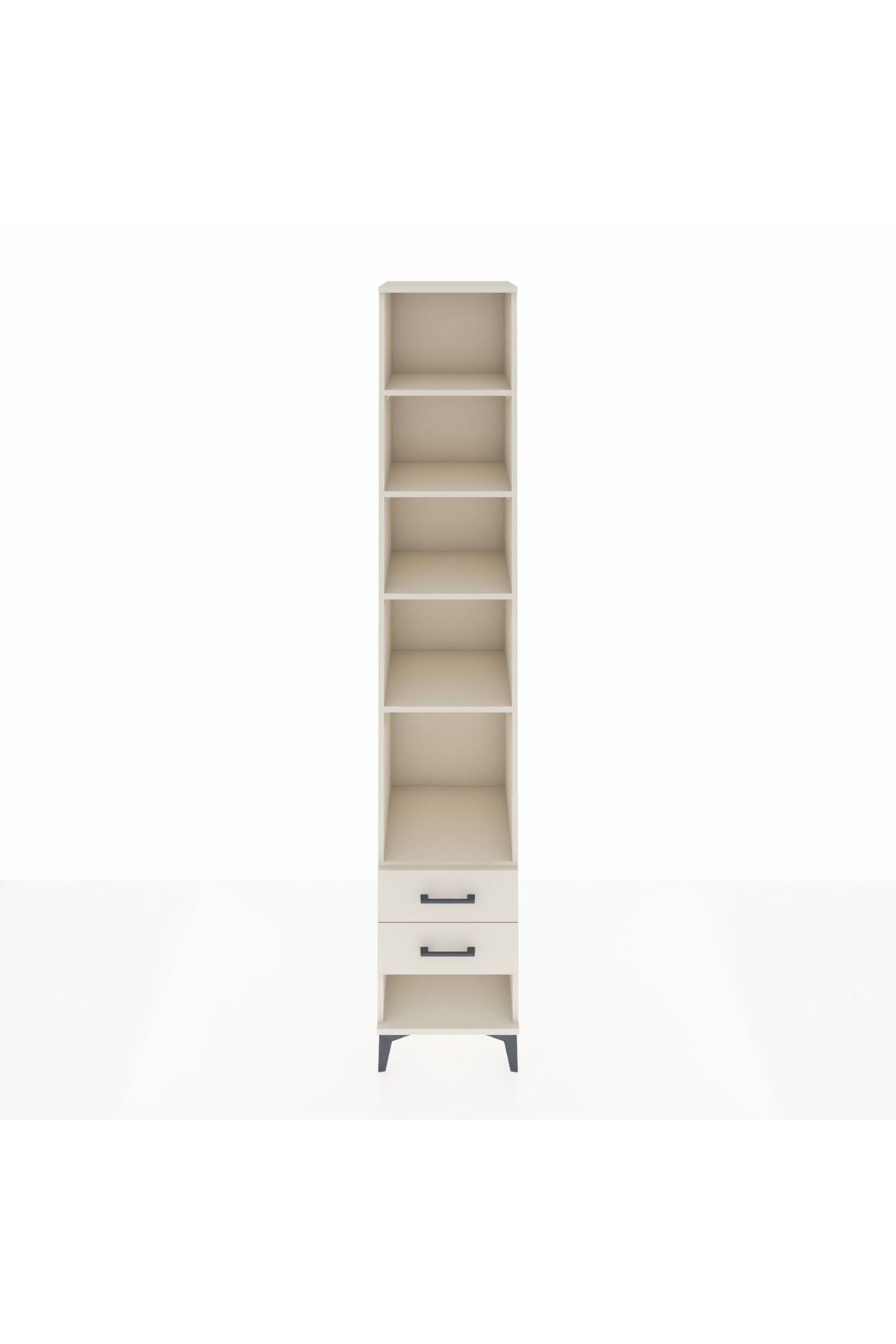 Hyperion Dolap 5 Raflı 2 Çekmeceli 44x44x243 Aytaşı-Aytaşı