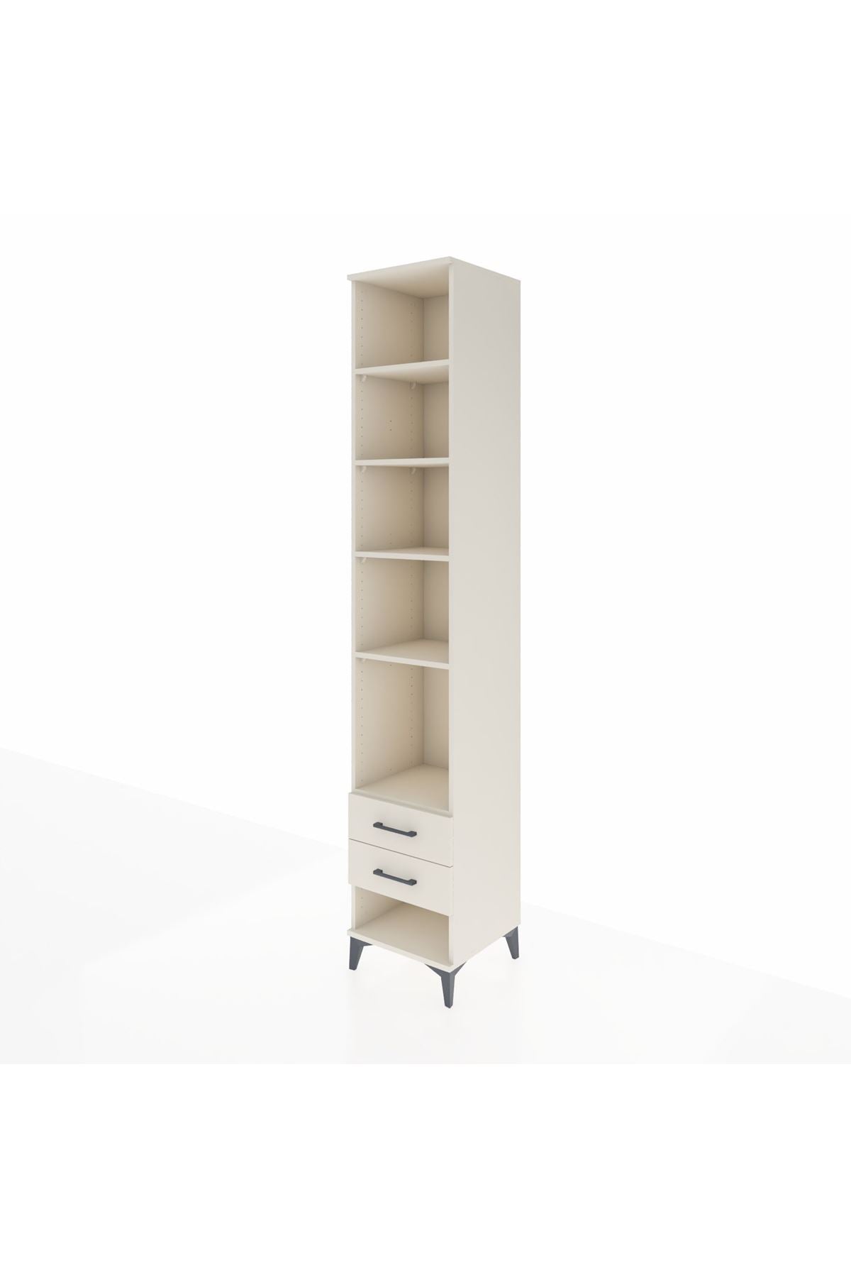 Hyperion Dolap 5 Raflı 2 Çekmeceli 44x44x243 Aytaşı-Aytaşı